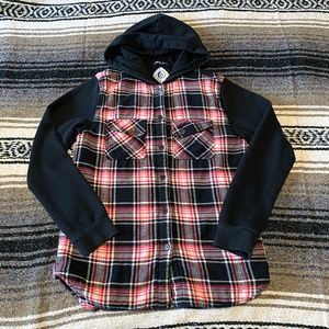 Volcom Womens Flannel Jacket